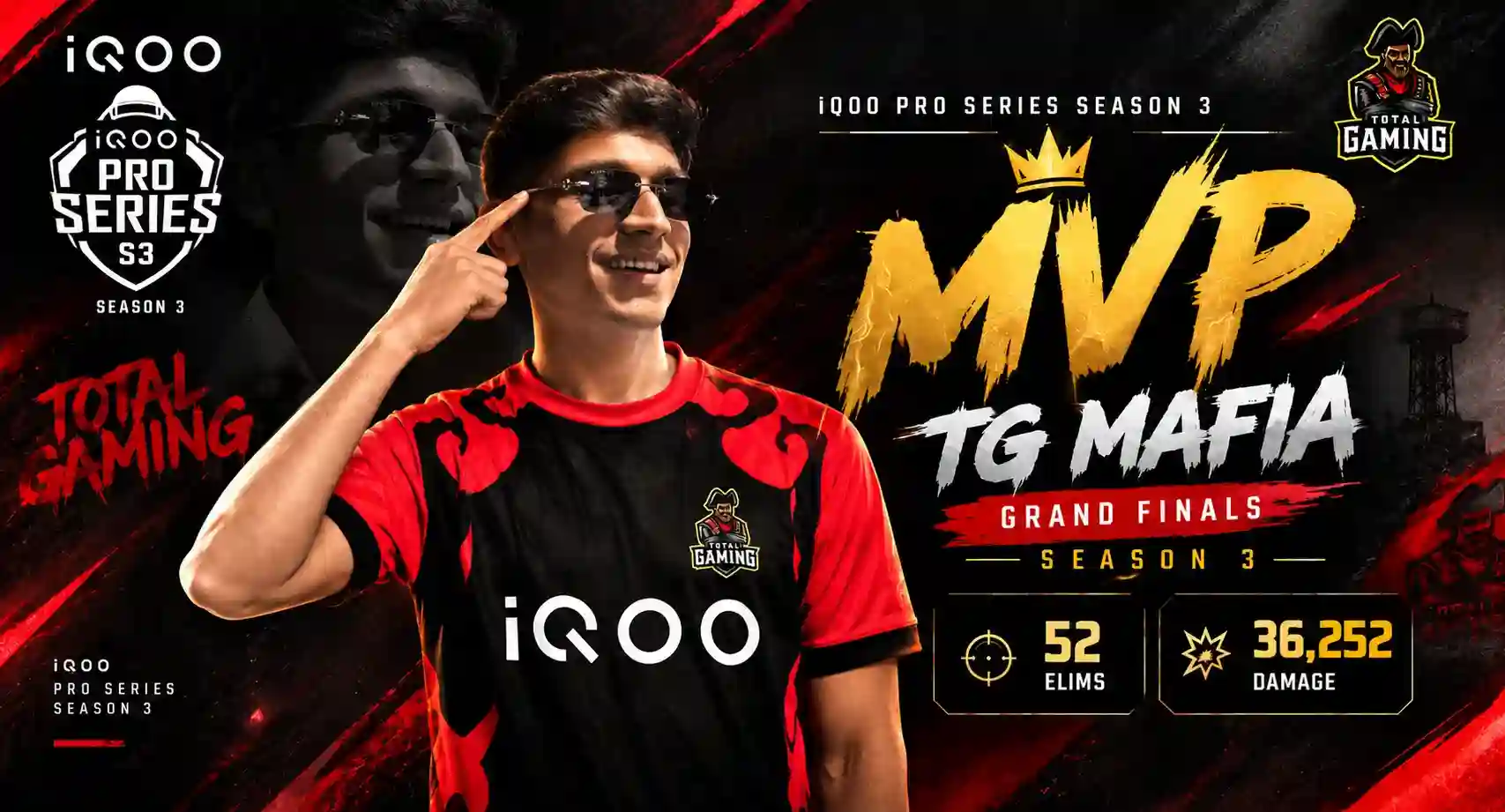 Mafia Named Grand Finals MVP at iQOO Pro Series Season 3